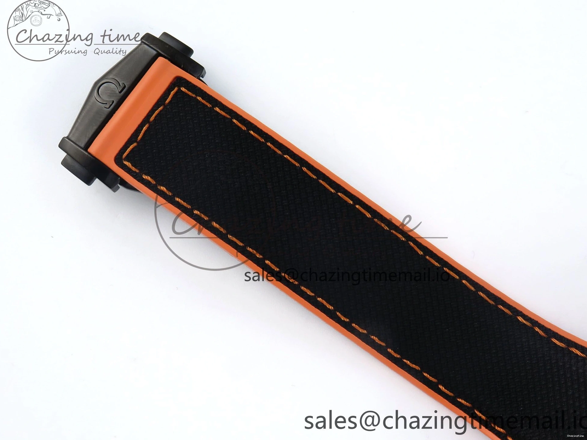 0520 Attractive Planet Ocean Master Chronometer 600M 45.5mm SCF 1:1 Best Edition Black Orange Bezel Black Dial on Black Rubber Strap A9900 Super Clone 7668